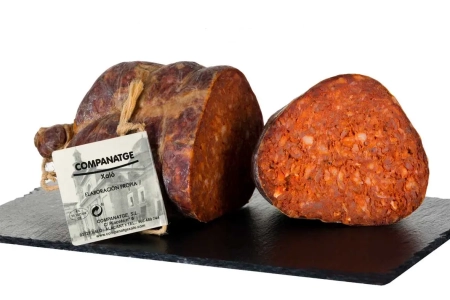 Sobrasada extra artesana de 1200g, elaborada en Xaló Alicante