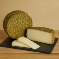 Queso de cabra con orégano, elaborado en Xaló Alicante